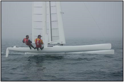 Alpha C-class catamaran